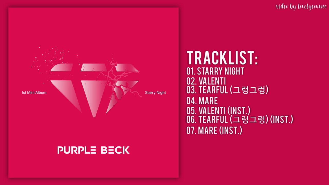 [Full Album] PURPLEBECK (퍼플백) &ndash; Starry Night