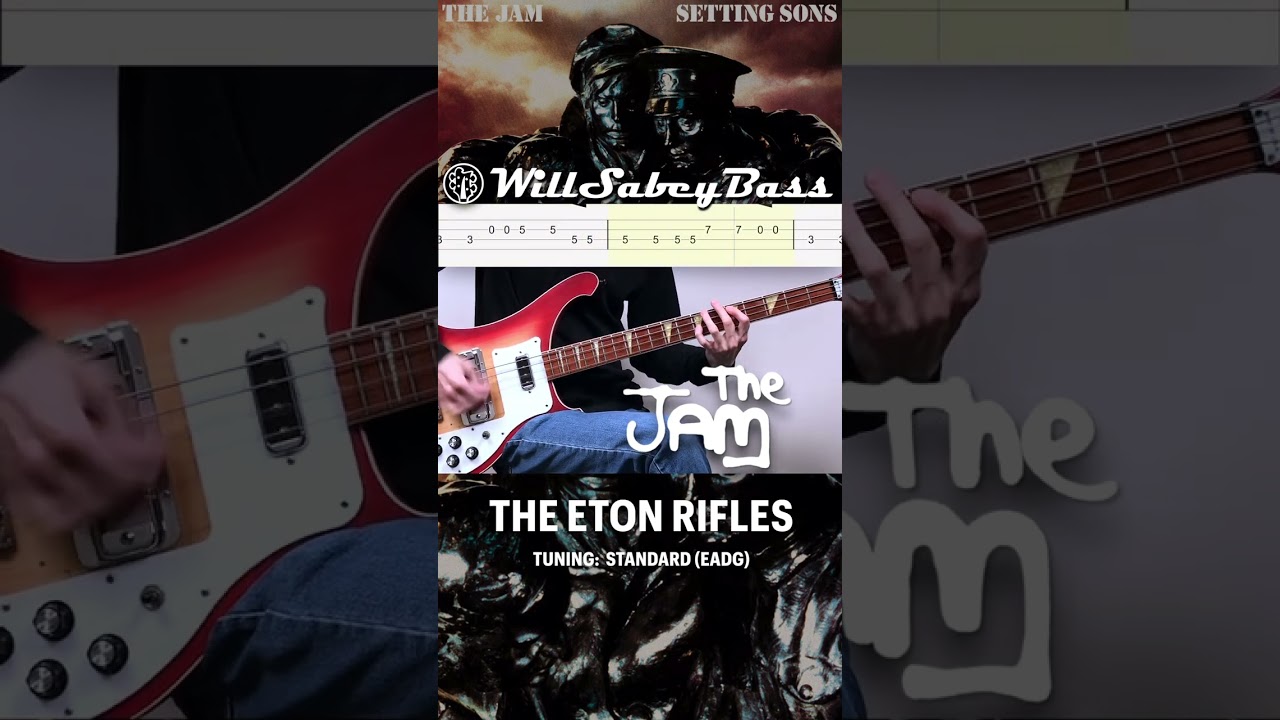 The Jam - The Eton Rifles (Bass Line) 