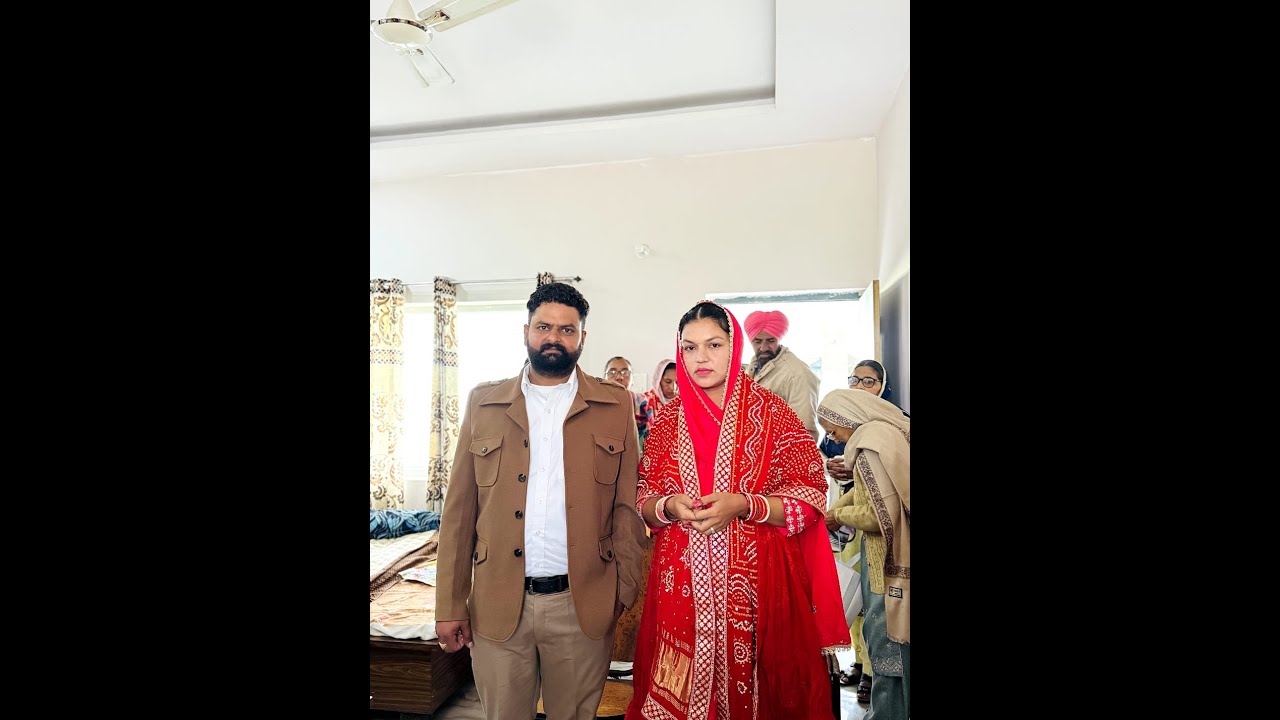 Amandeep singh with Amandeep kaur (jaggo ceremony) Nikka sokhal photography