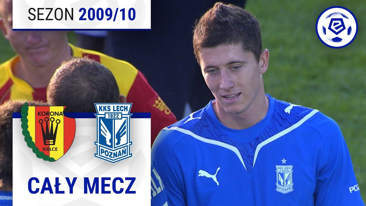 (1/2) Korona Kielce - Lech Poznań | CAŁY MECZ | Ekstraklasa 2009/10 | 2. Kolejka