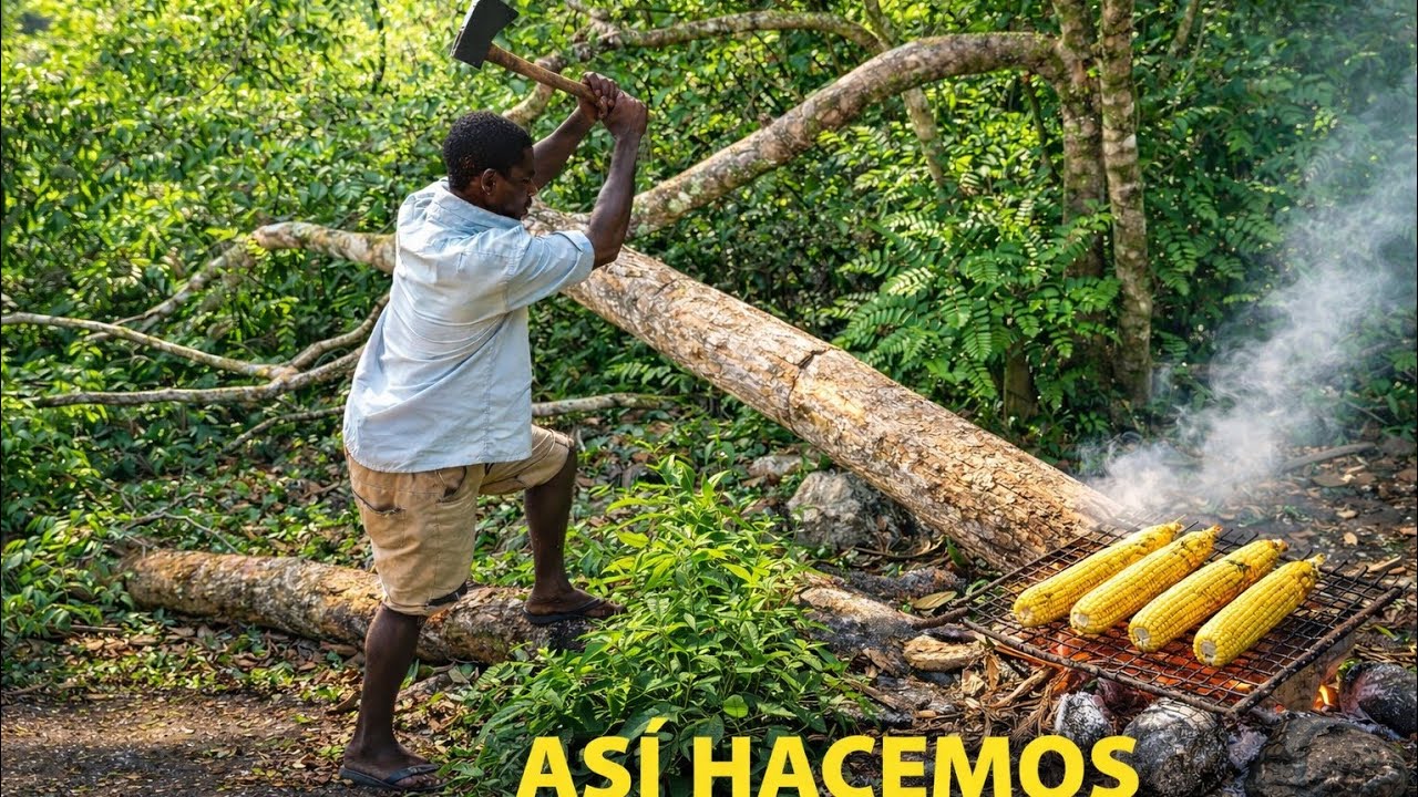 EL HOMBRE QUE VIVE DEL HACHA