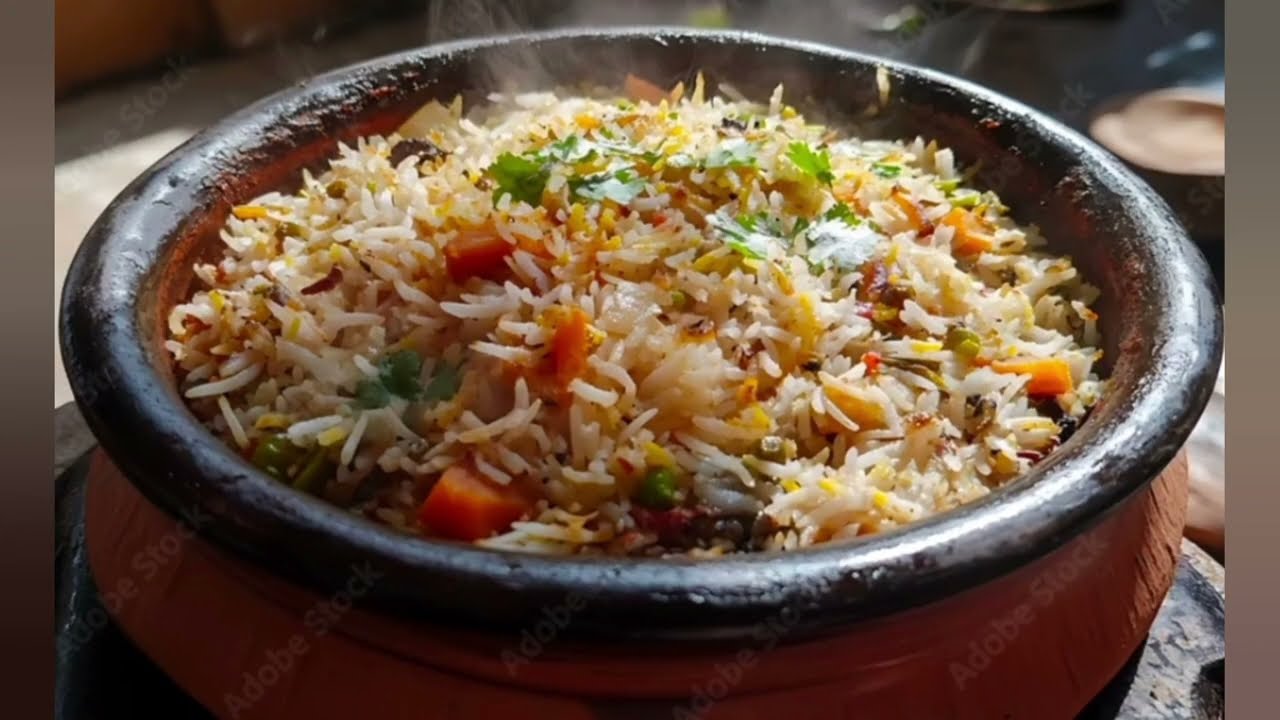 Veg biryani 🍲