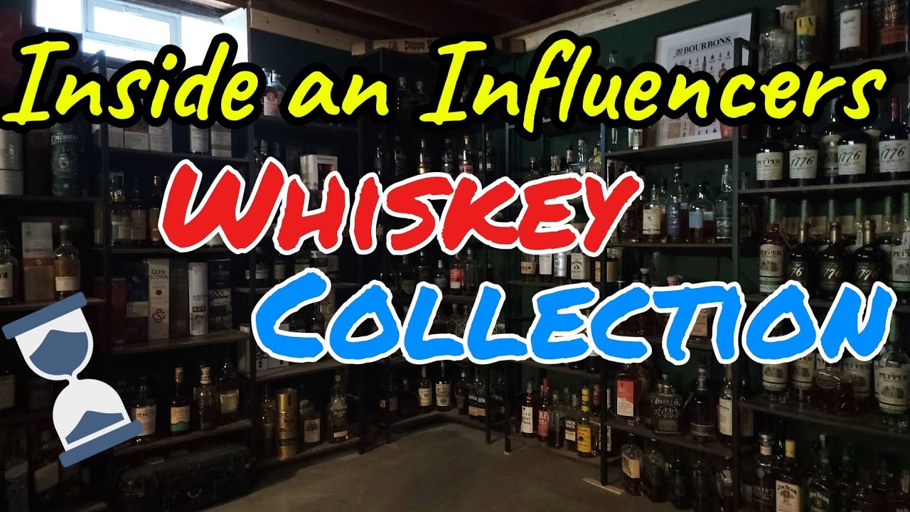 An inside peek at the HUGE Whiskey Collection of a YouTube bourbon geek! 