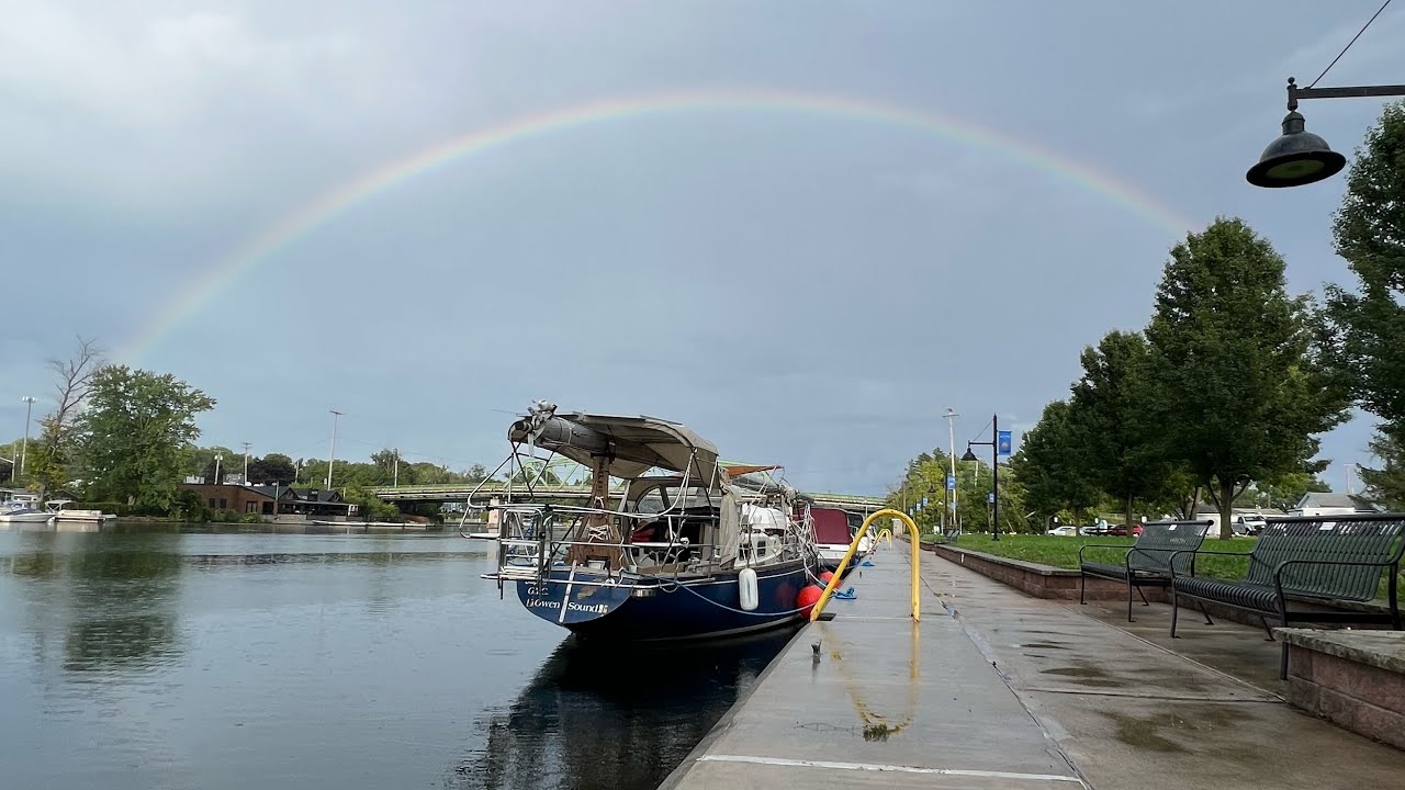 Singlehanding the Oswego and Erie Canals. Journey of Farfalla - ep 2.