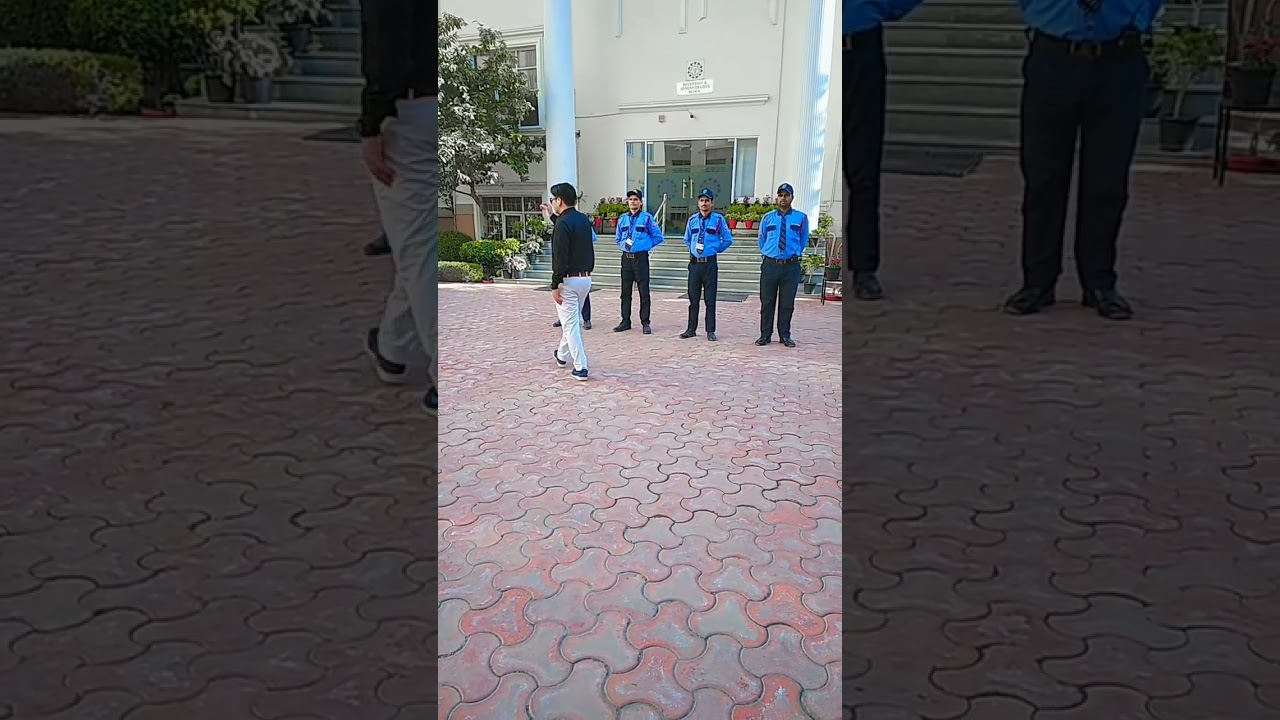 Sicurty Guard Traning for School dutys