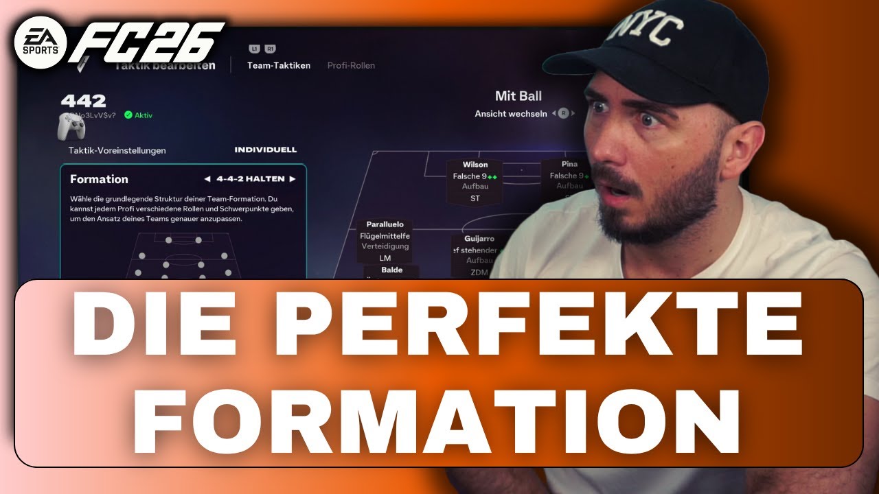 DIE PERFEKTE FORMATION 🔥 DARAUF MÜSST IHR ACHTEN | FC 26 TAKTIK TUTORIAL