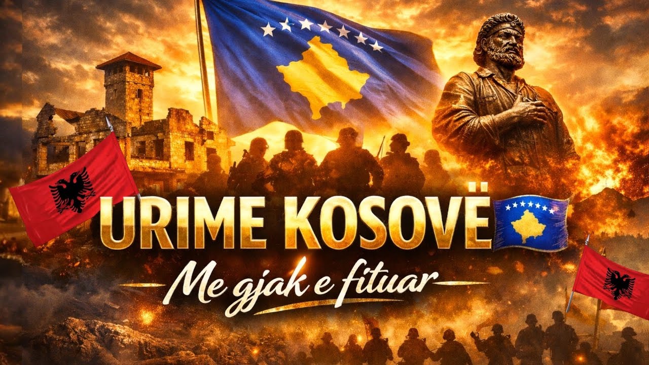 URIME KOSOVE 🇽🇰Kenge per Pavaresine e Kosoves Kenge Patriotike 2026 #viralshqip #shqiptaretneperbote