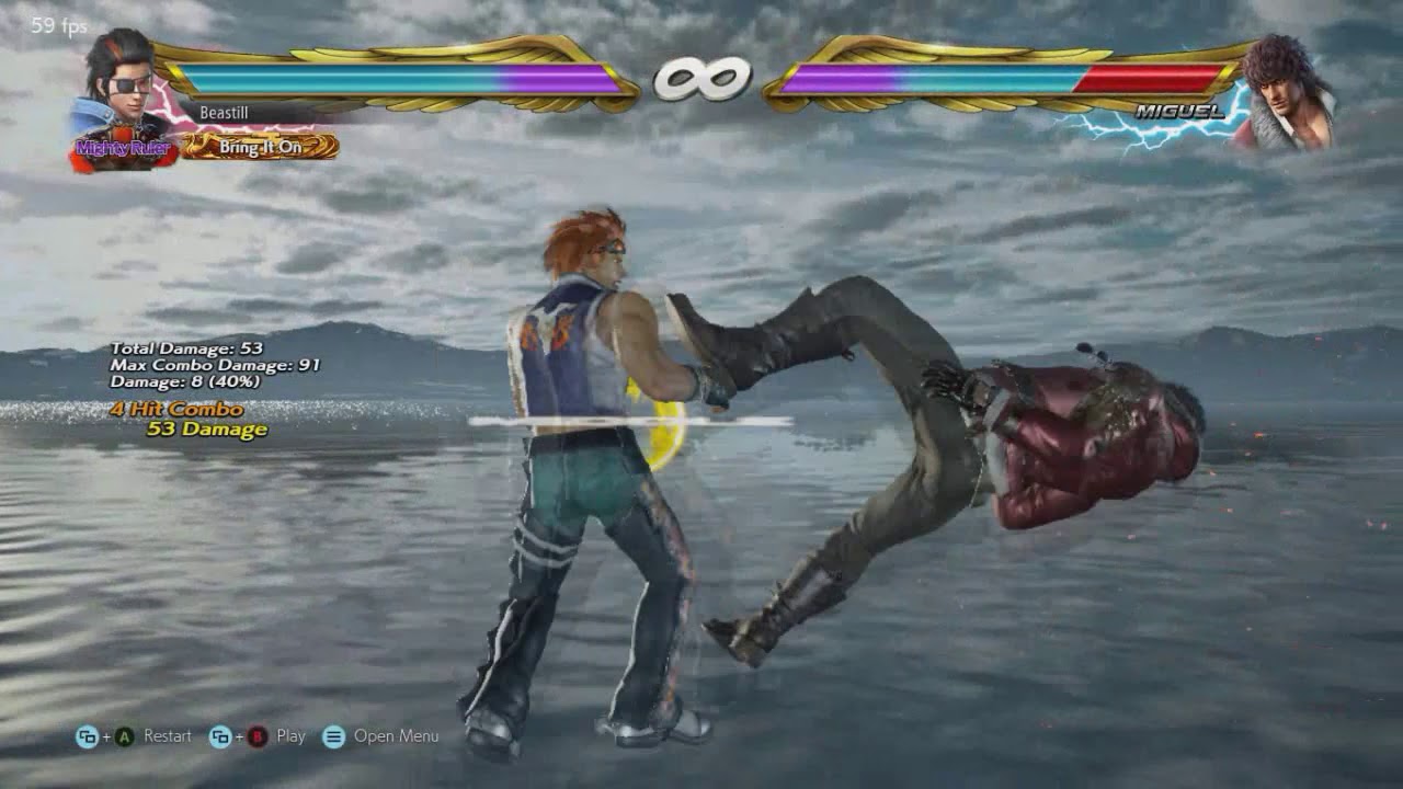Tekken 7 - Hwoarang max damage (maybe)