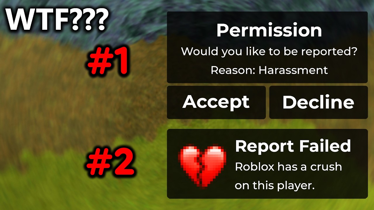 Reasons why reporting never works in Roblox...