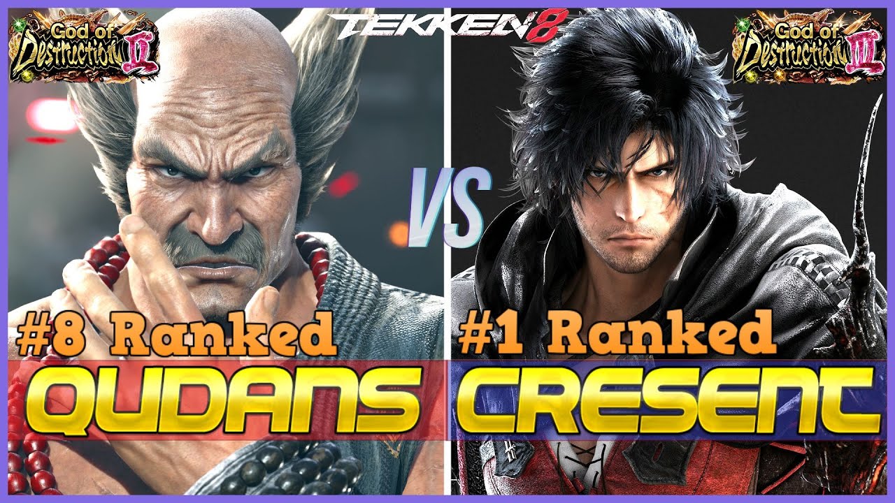 T8 ▰ QUDANS (#8 Ranked Heihachi) vs CRESCENT (#1 Ranked Clive) ▰ Tekken 8 High Level Gameplay