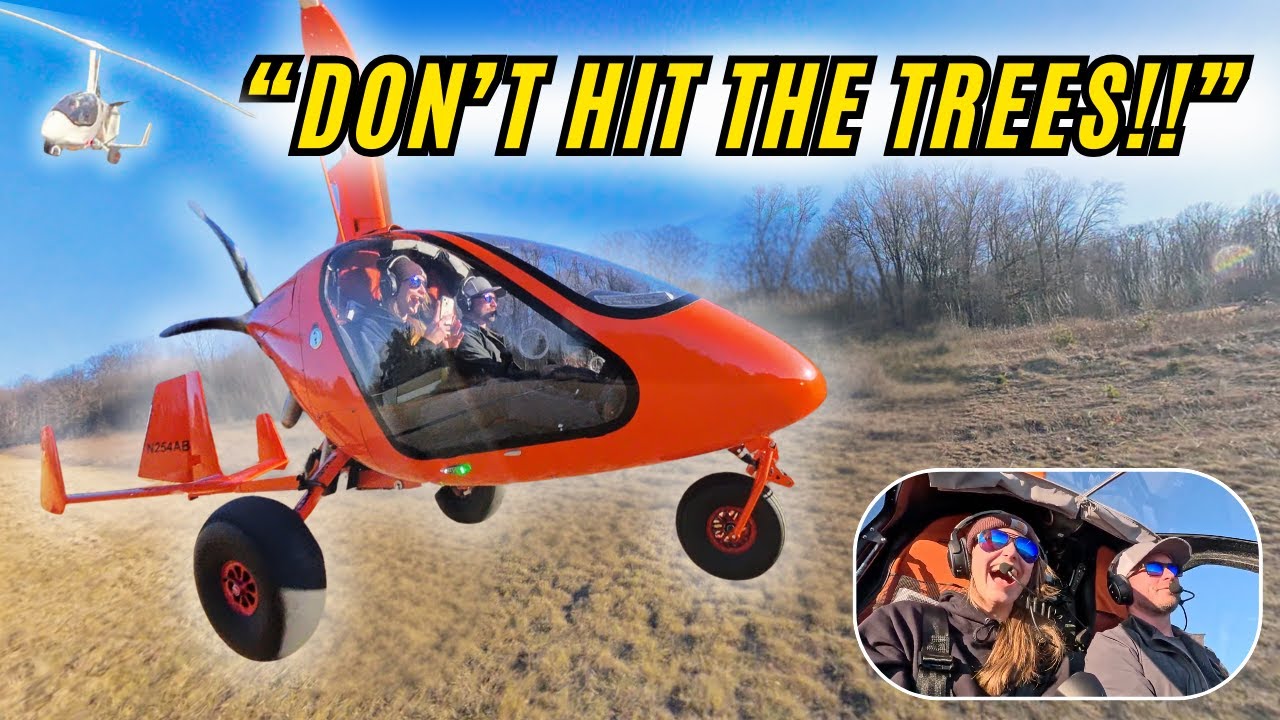 We added FAT TIRES to Magni's FASTEST GYROPLANE!!