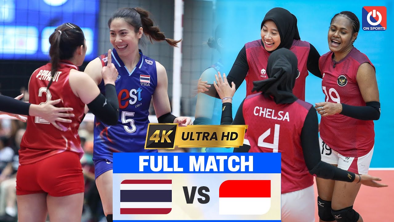 Full 4K | THAILAND vs INDONESIA | Thatdao - Pimpichaya phô diễn đẳng cấp