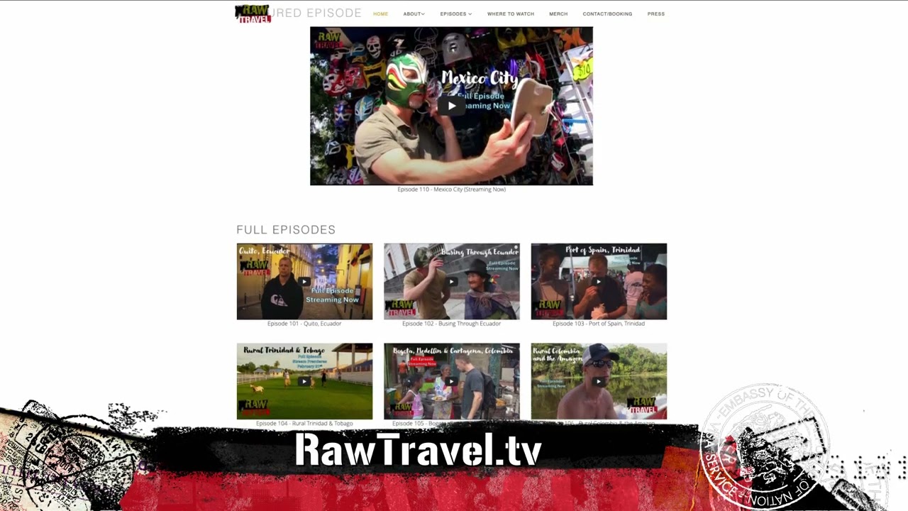 RawTravel.tv Billboard 2025
