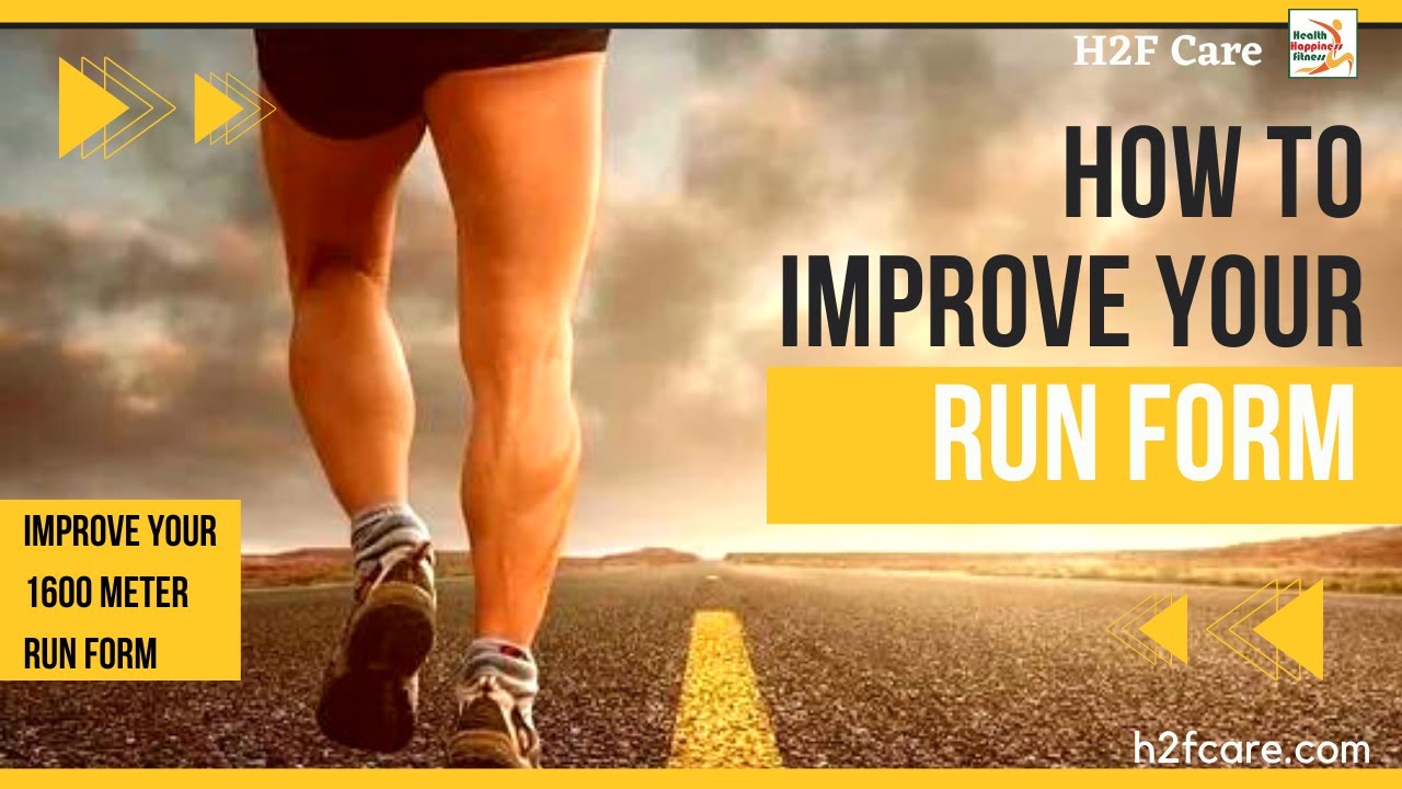 Correct Run Form : How to run efficient, fast and without injury