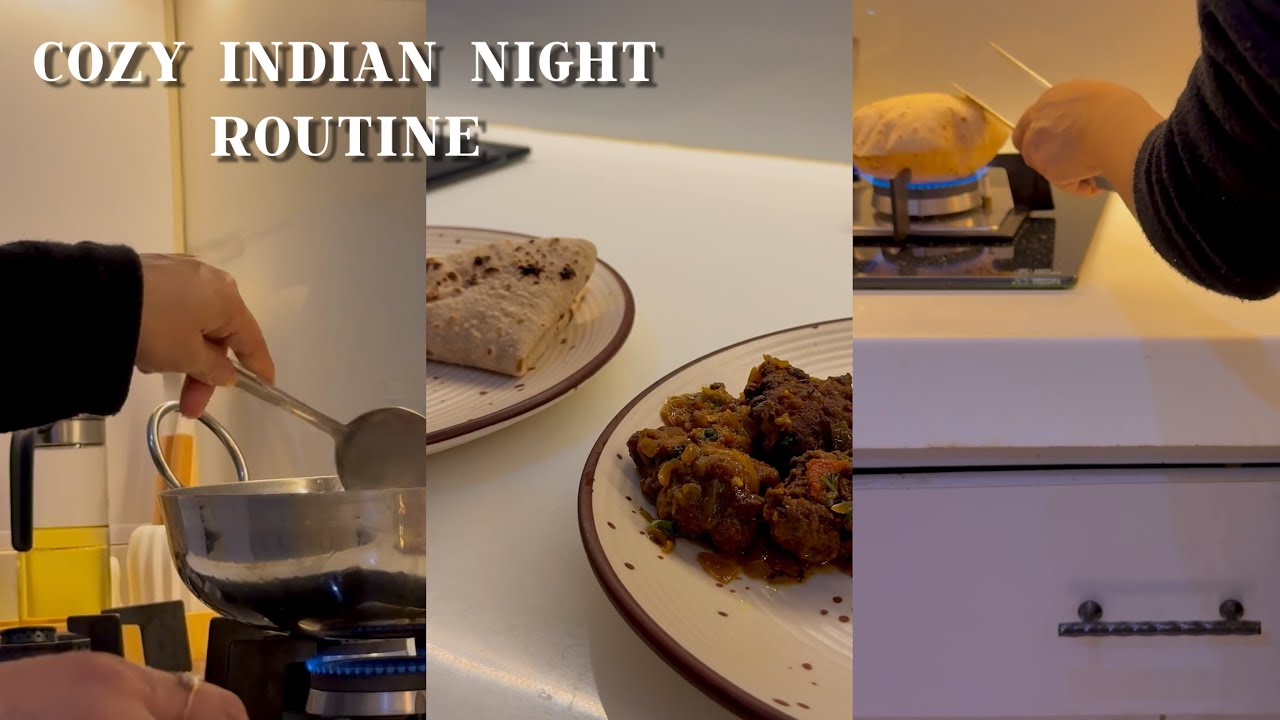 Daily Life in India 🇮🇳 | A Slow Cozy Evening Cooking Dinner at Home 🍃
