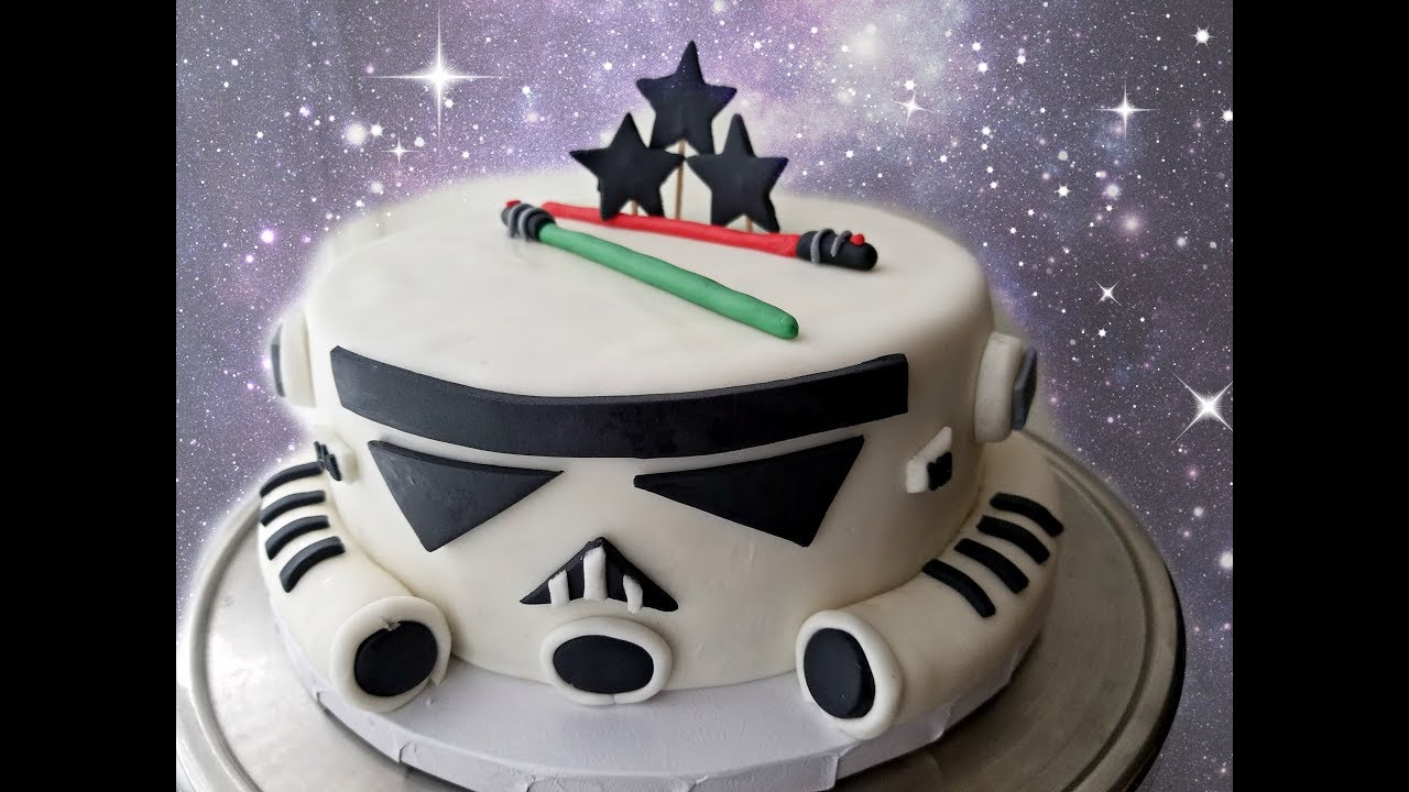 Easy Storm Trooper Cake | Marisha's Couture