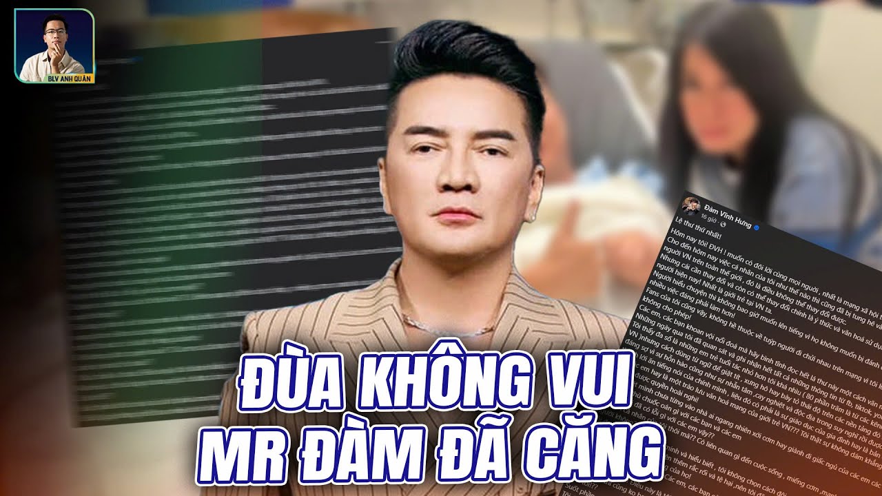 CĂNG ĐỨT DÂY ĐÀN: ĐÀM VĨNH HƯNG LÊN TIẾNG CỰC GẮT VỀ VỤ KIỆN NGÓN CHÂN TRIỆU ĐÔ VÀ CHIẾC MÂM THẦN KỲ