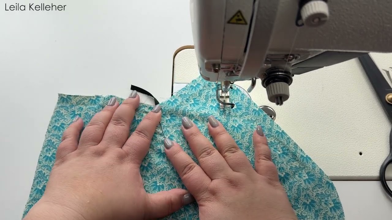 Sewing a slash pocket