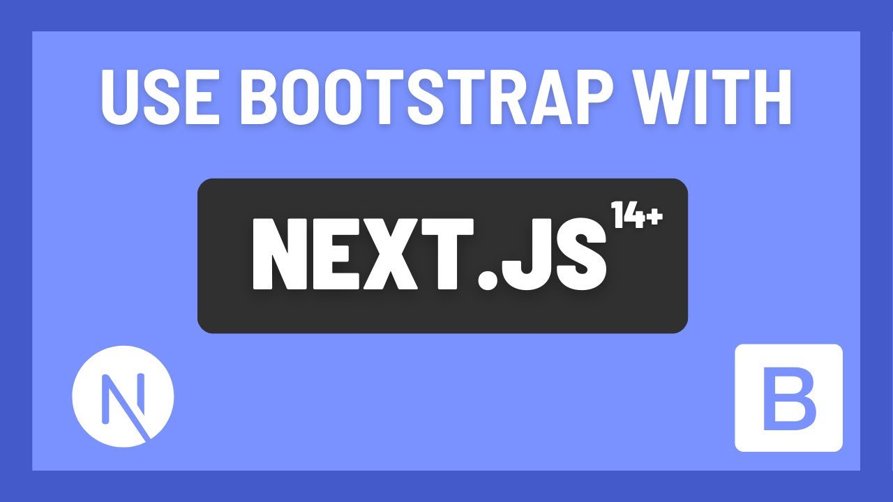 How to use Bootstrap with Next js 14 + ?