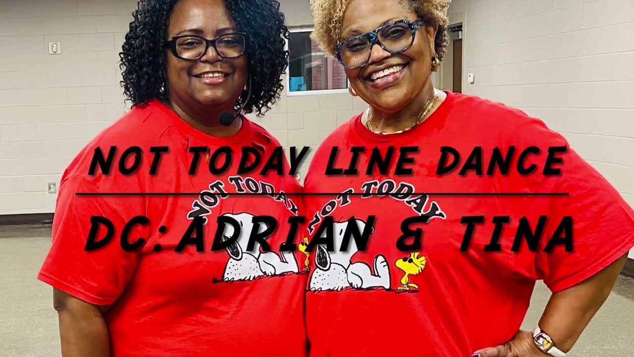 🚫 Not Today Line Dance 🚫 “No Stressing”