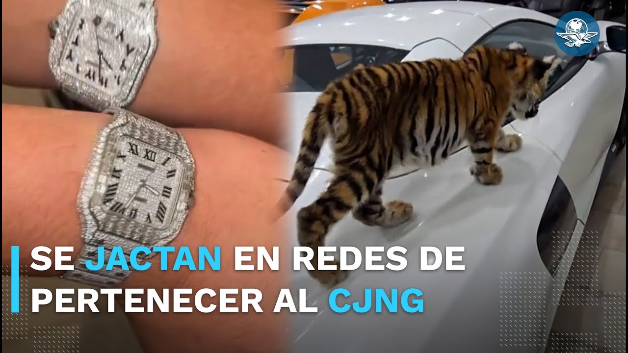Así presumen jóvenes pertenecer al CJNG; reclutamiento en TikTok continúa