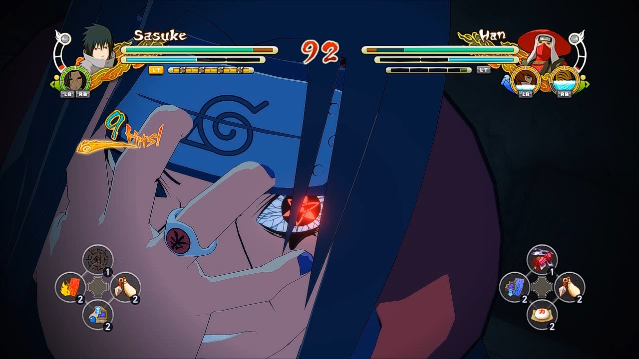 Naruto Ultimate Ninja Storm 3 Full Burst Itachi EMS Sasuke Character Swap Gameplay (PC w SweetFX)