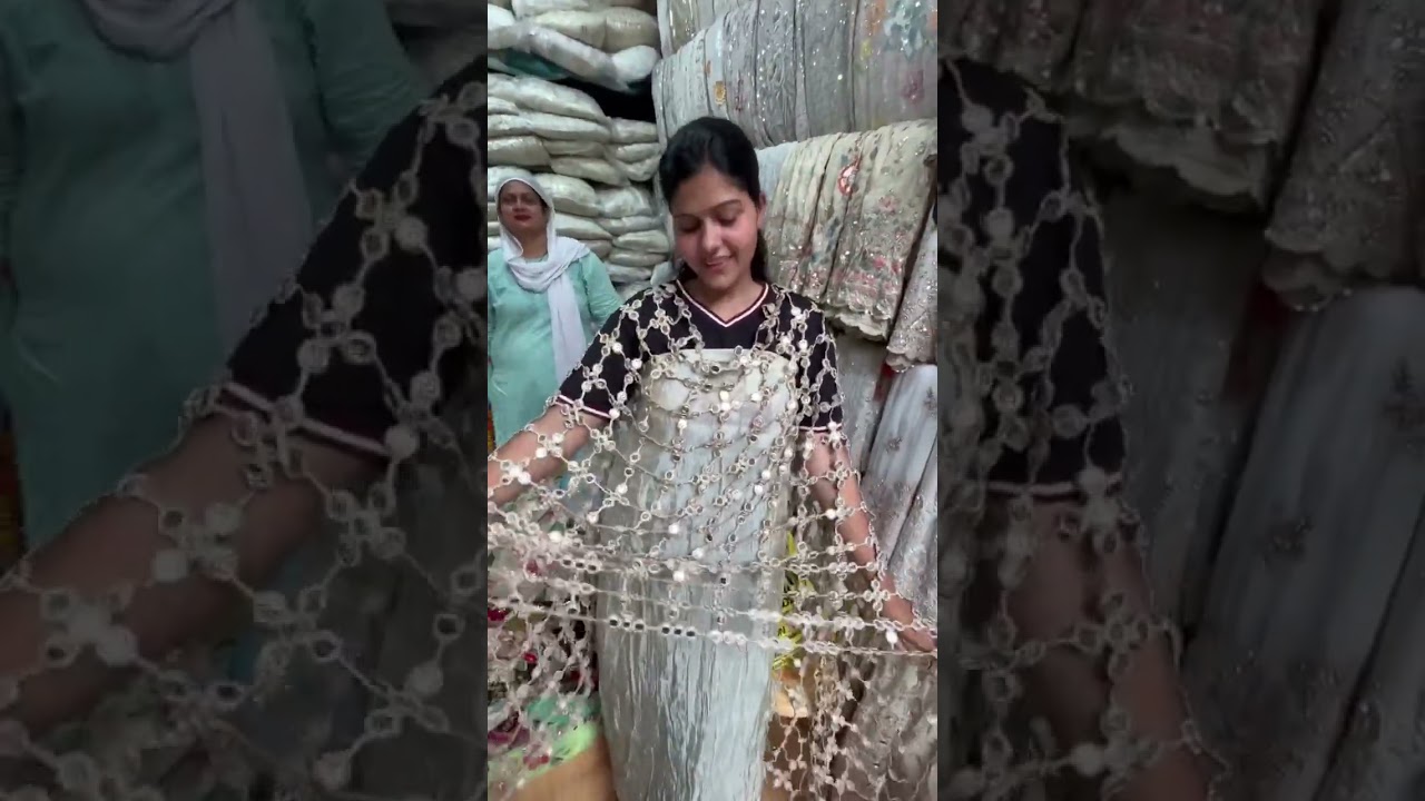 Most viral fabric Ki market is Mangolpuri Katran market Delhi 😍&hearts;️
