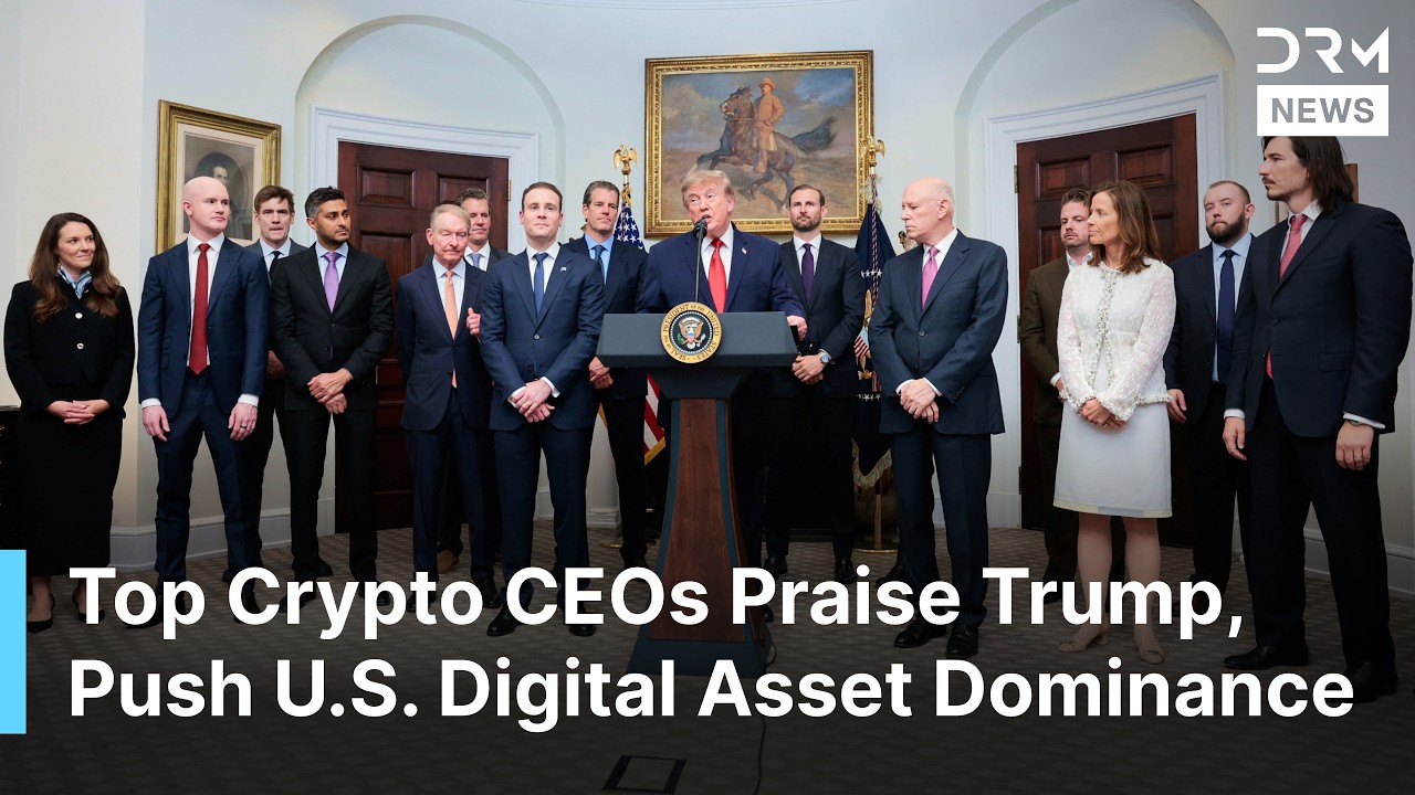 Top Crypto CEOs Praise Trump, Push CLARITY Act and U.S. Digital Asset Dominance | AI1N