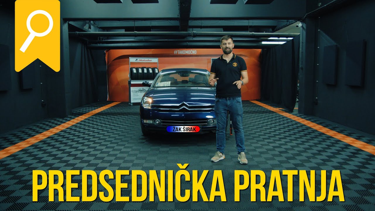 Prava predsednička pratnja - CITROEN C6 - Auto ispred vremena