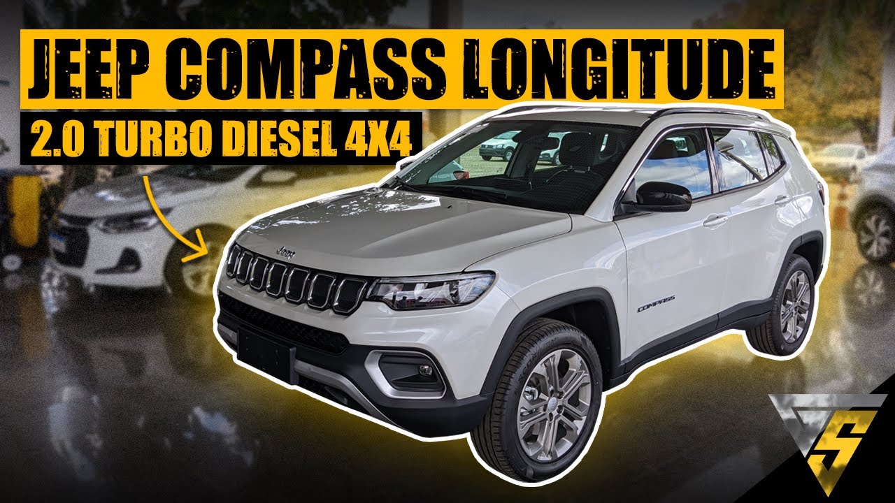 JEEP COMPASS LONGITUDE 2.0 DIESEL 4X4 2023 - É O MELHOR SUV DA CATEGORIA?