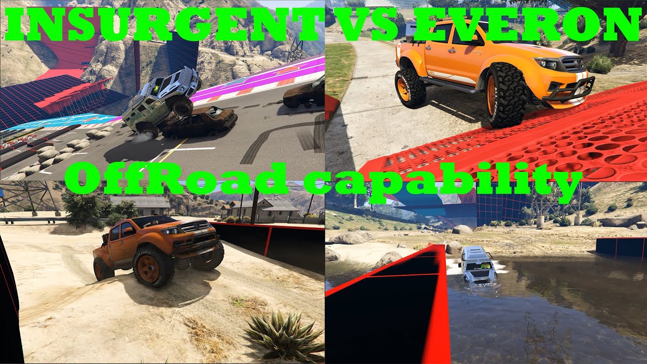 Insurgent VS Everon Off Road Capability - GTA 5 Online