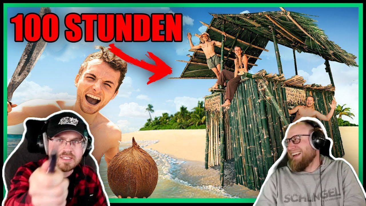 Shelter auf einsamer Insel gebaut | Naturensöhne reagieren auf @The Real Life Guys
