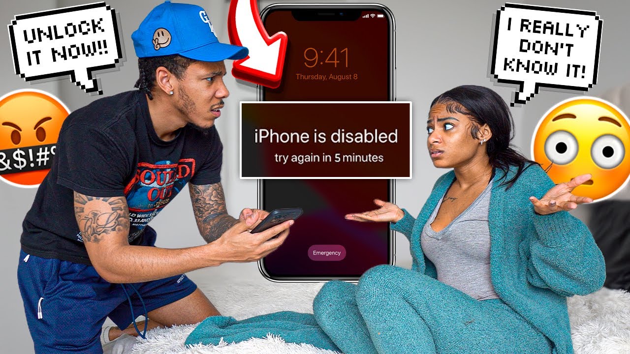 Changing My Girlfriend's Phone PASSCODE Then ACCUSING Her Of CHEATING!! *HEATED*