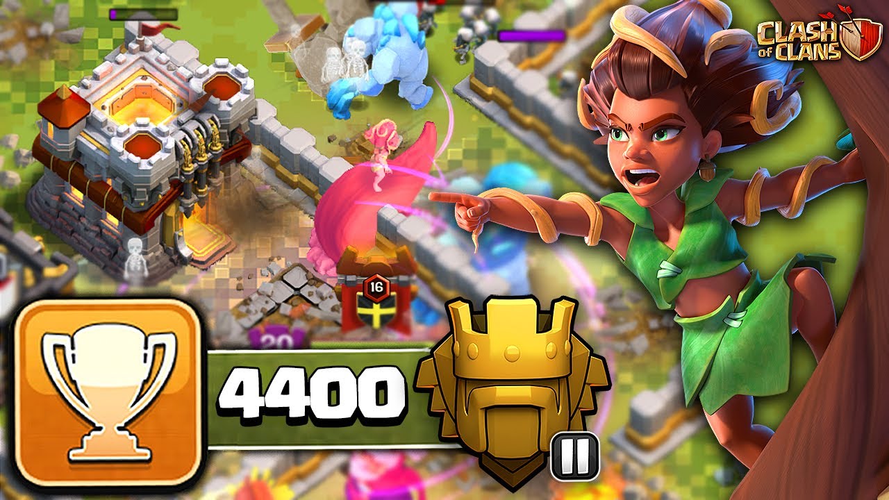 TH11 Trophy Pushing with Root Riders | Clash of Clans