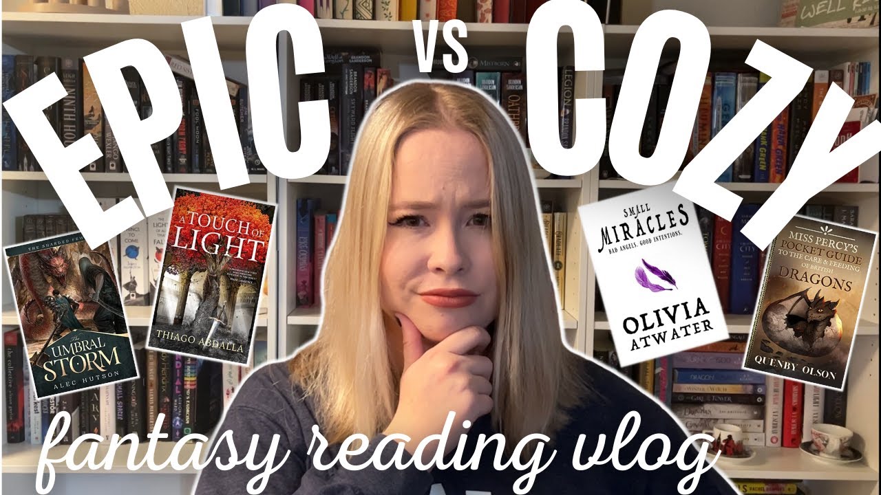 EPIC FANTASY VS COZY FANTASY || Which subgenre do I like more? || SPFBO finalists reading vlog