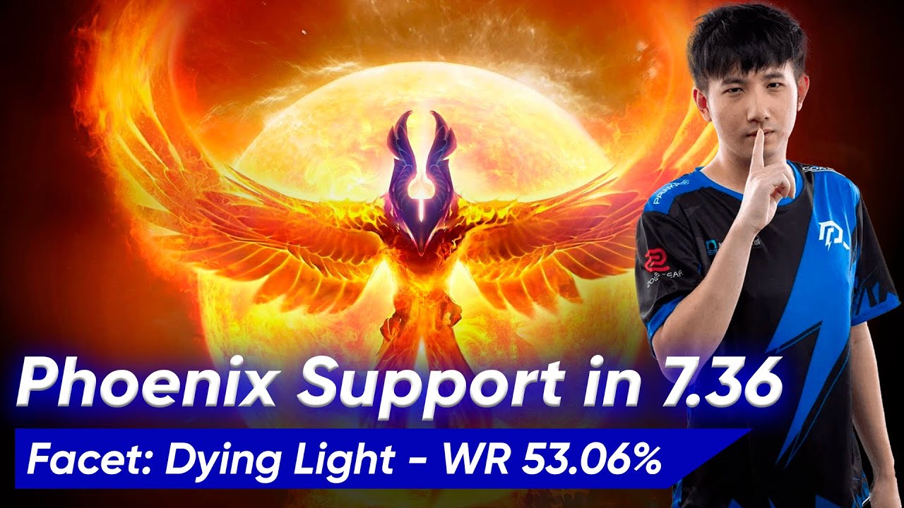 Fy NEW PHOENIX 7.36 SOFT SUPPORT 4 Pos | Dota 2 Pro Gameplay
