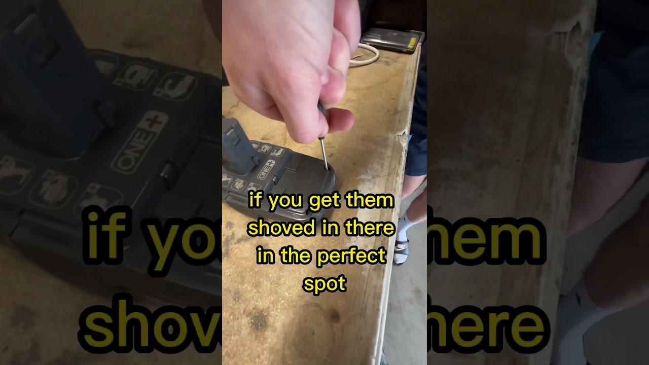 How to FIX a ryobi BATTERY! (Pt 1)