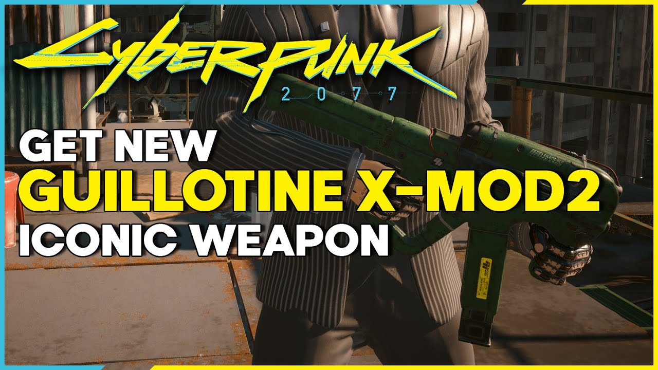 How to get the Guillotine X-Mod2 iconic Weapon - Cyberpunk 2077 Phantom Liberty