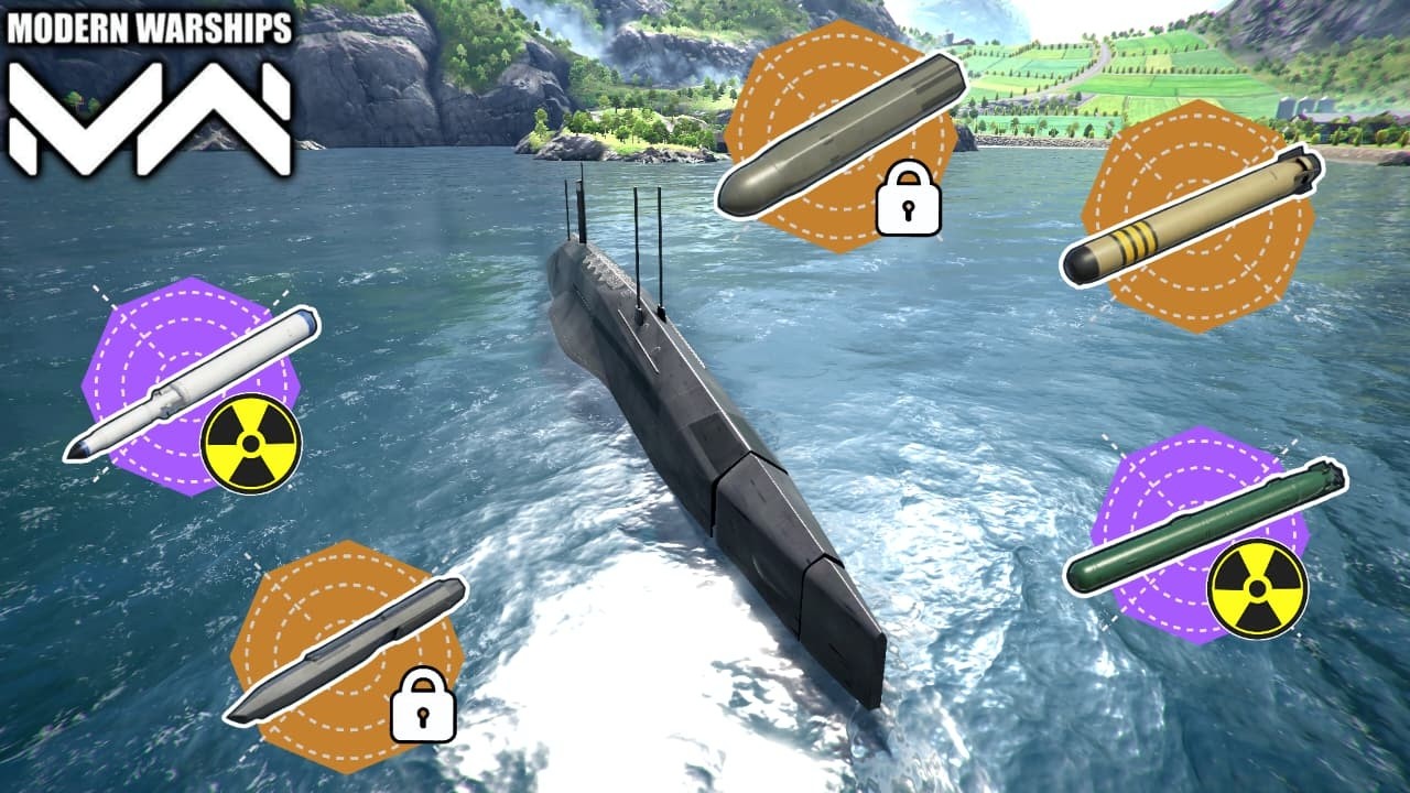 Newly Added PAN SPATIAL Advance Submarine / Modern Warships _ gameplay