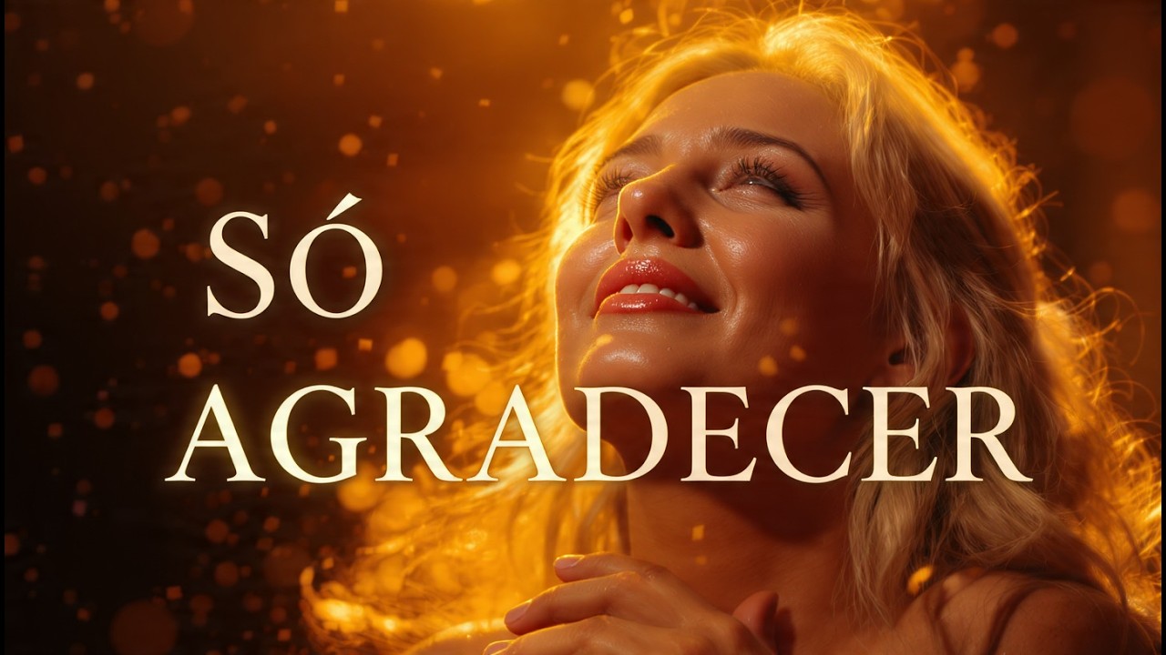 SÓ AGRADECER | Louvor Profundo de Gratidão Que Vai Tocar Seu Coração 🙏✨Meu Vídeo 4