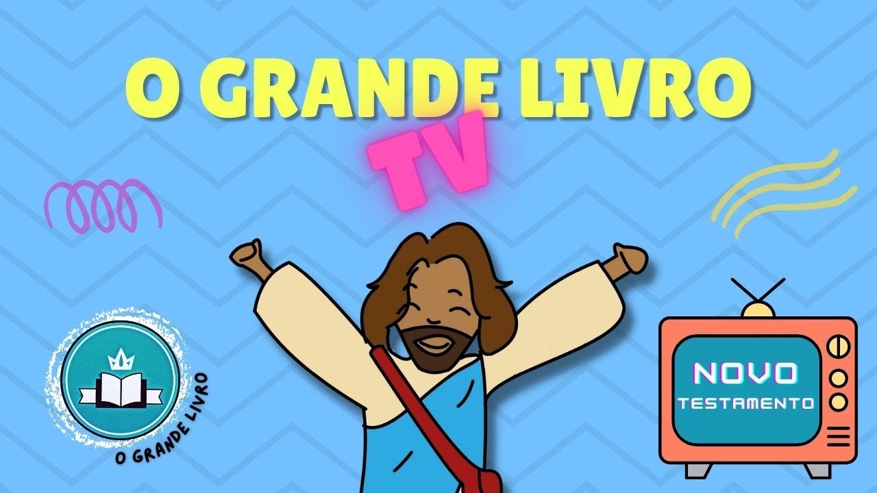 🔴BÍBLIAFLIX| Histórias Bíblicas Para Crianças AO VIVO! O Grande Livro