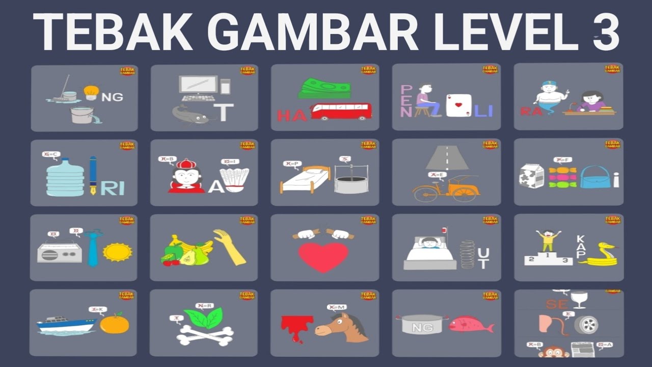 Kunci Jawaban Tebak Gambar Level 3 - Terbaru 2026