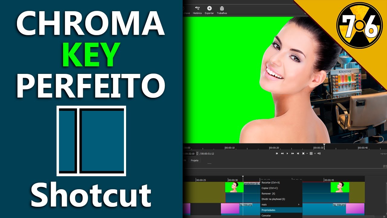Como Fazer Chroma Key Perfeito no Shotcut