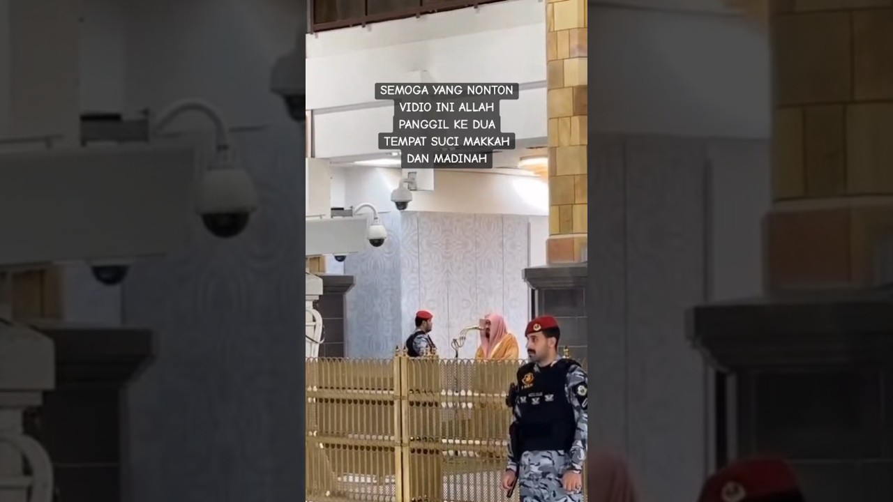 Suasana solat di Masjidil haram 