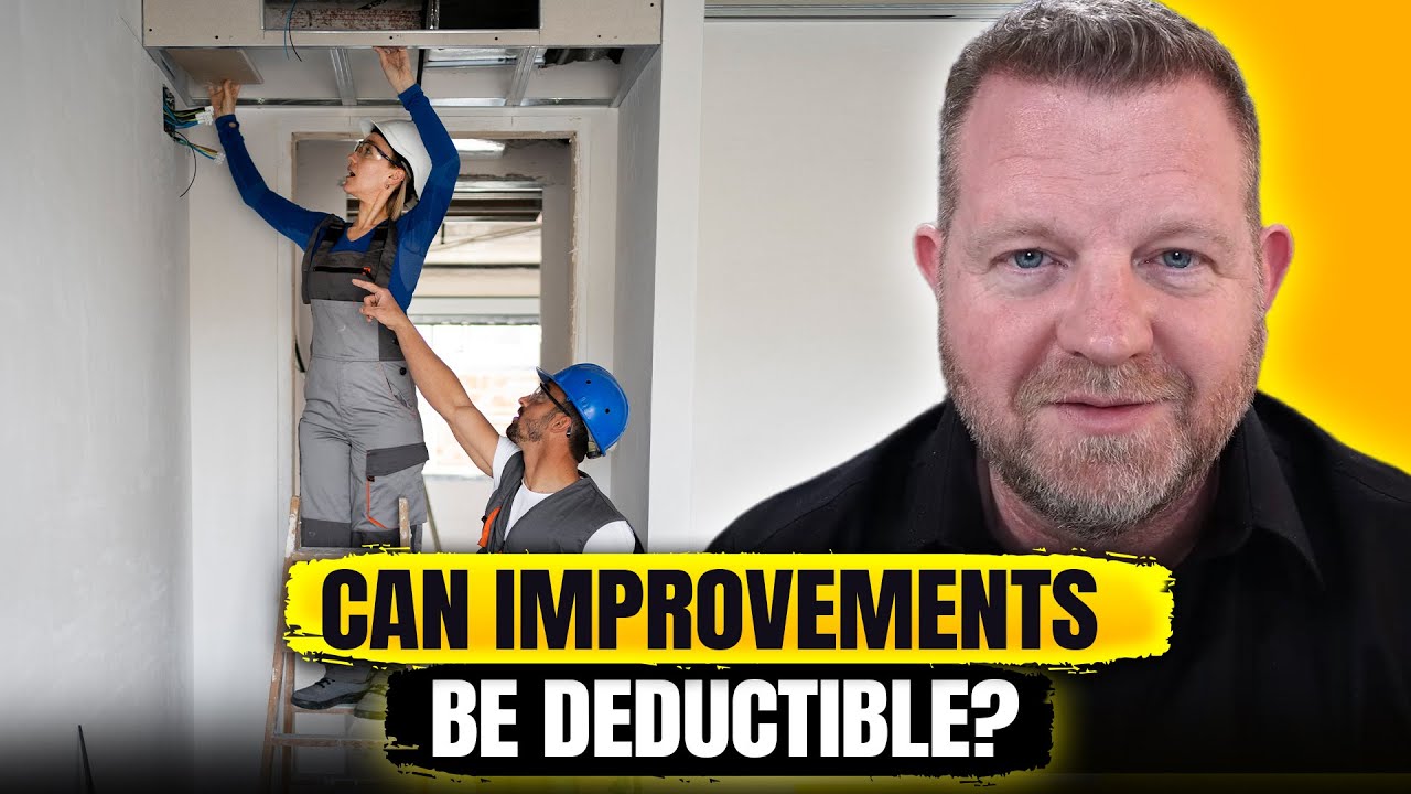 Are Home Improvements Tax Deductible? (Here's ONE WAY!) (Tax Tuesday Question)