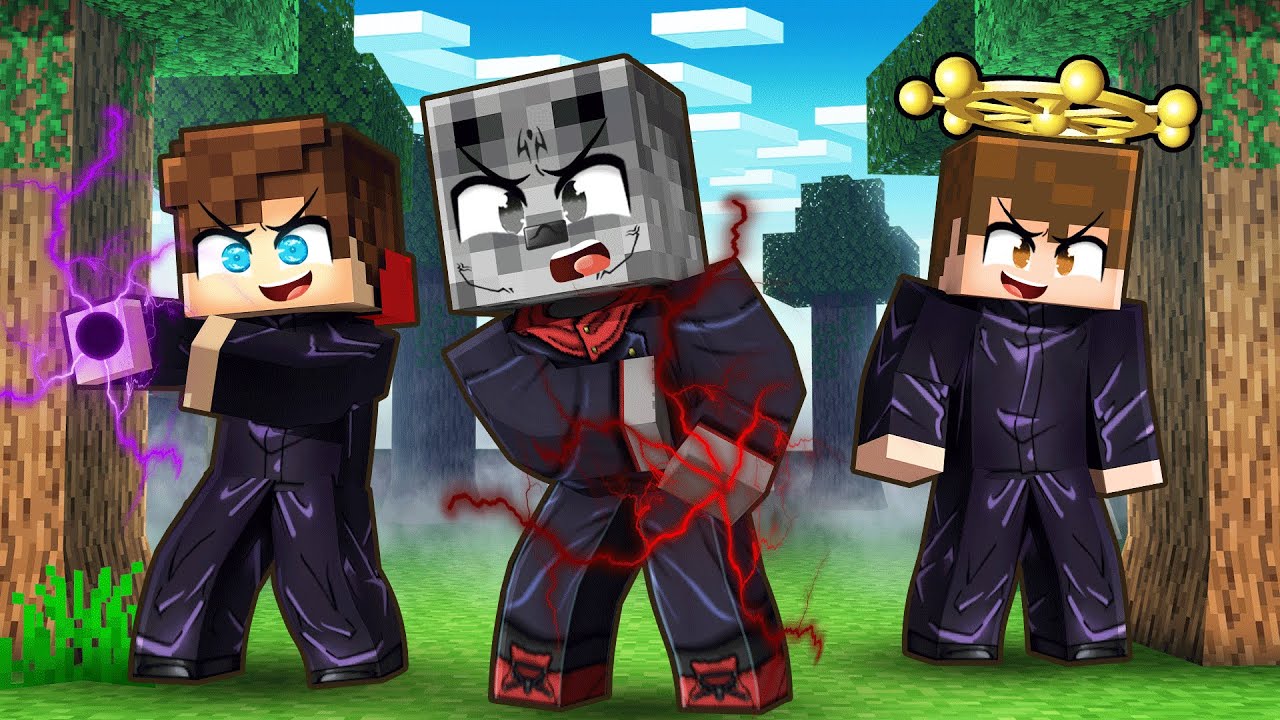 NASCI como ITADORI pra comer 40 DEDOS do SUKUNA em JUJUTSU KAISEN NOVA SÉRIE no Minecraft