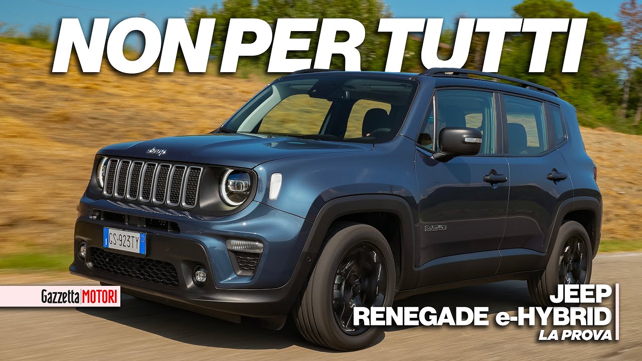 Ecco Come Va la Jeep Renegade Ibrida: Un'Elettrica Nata per Divertire!
