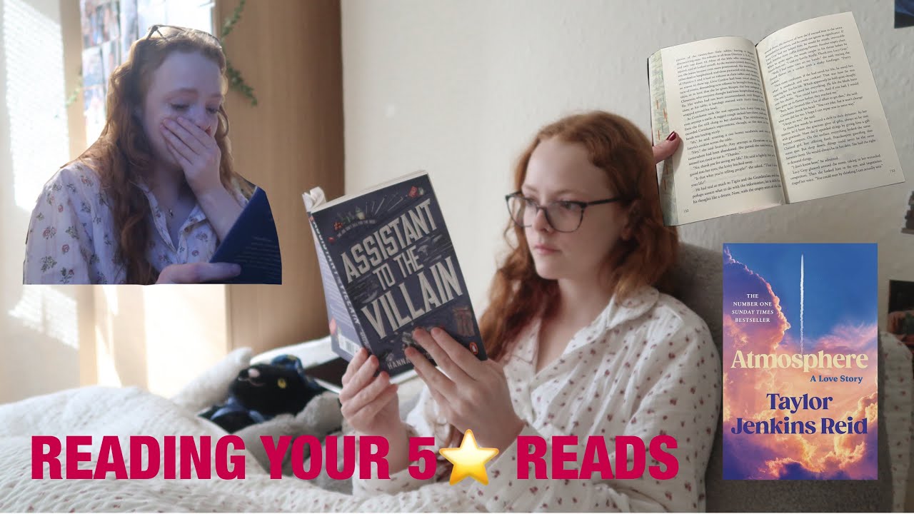 Reading my followers 5 star reads for a week ⭐