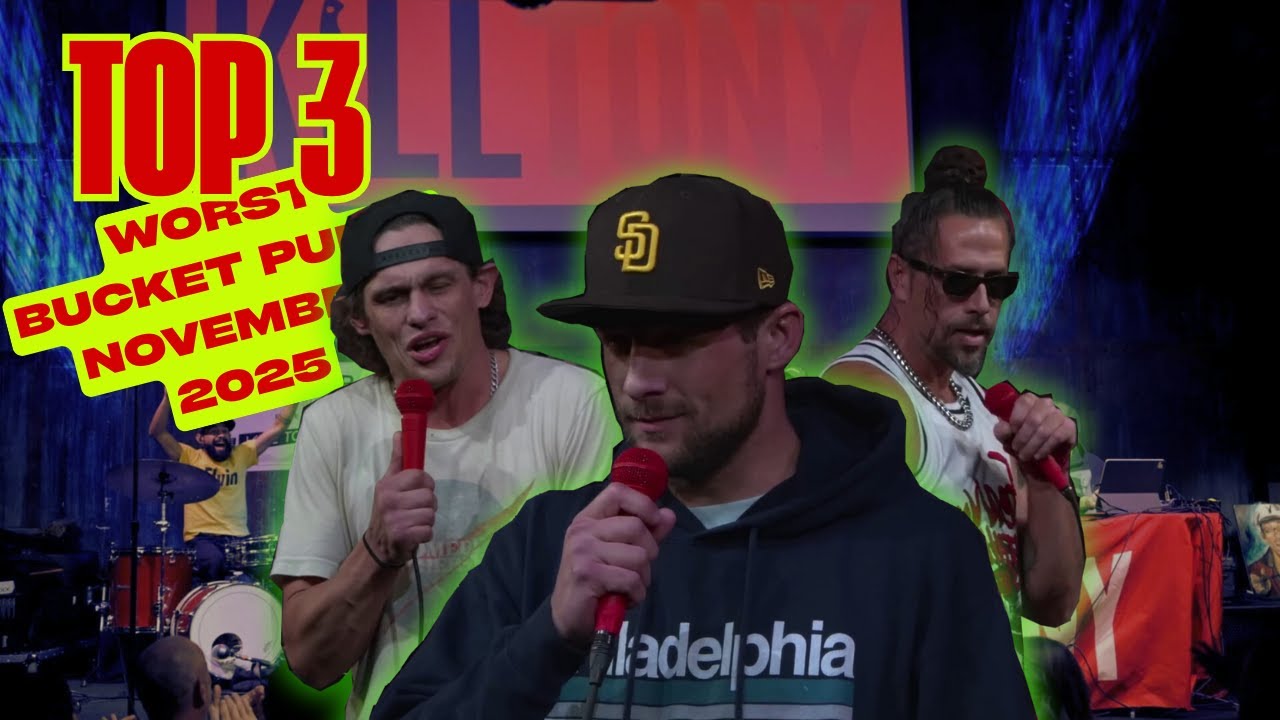 TOP 3 WORST Bucket Pulls - KILL TONY （NOVEMBER 2025）