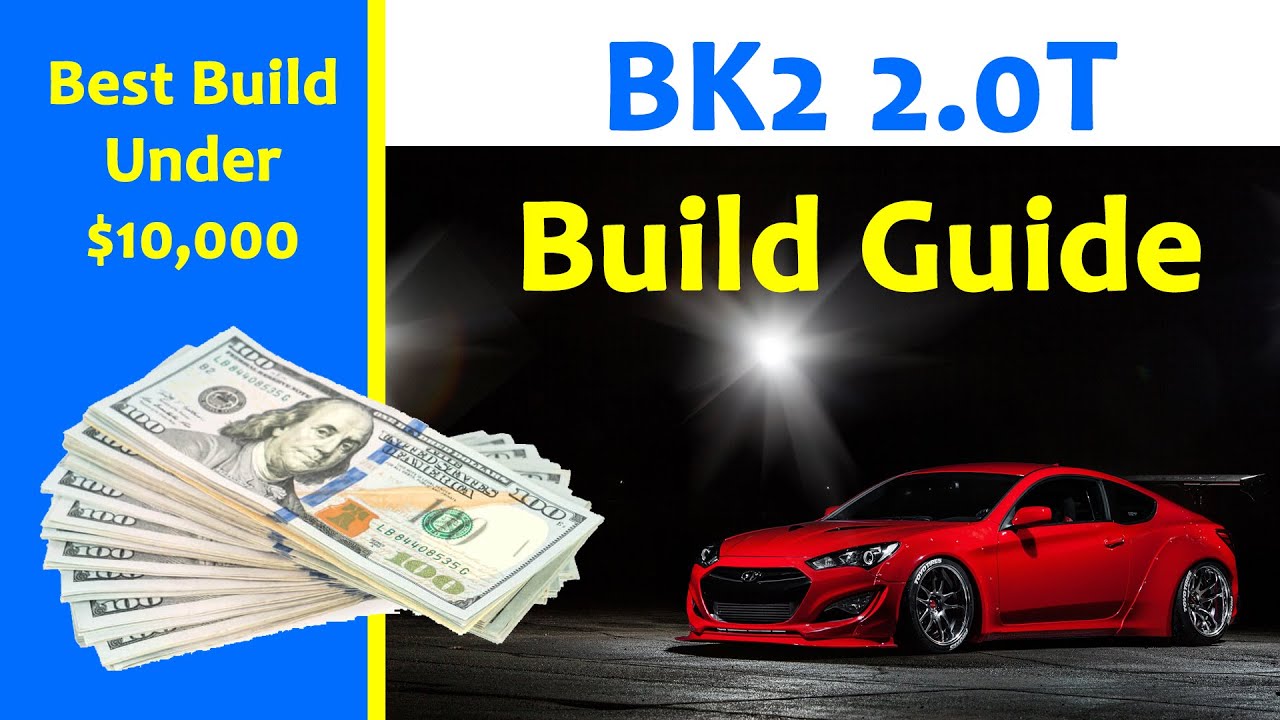 Как построить Genesis Coupe 2.0T мощностью 450+ л.с. 13-14 л.с. (менее 10 тыс., включая работу)
